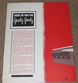 Goody Goody - Menu (newer photo)